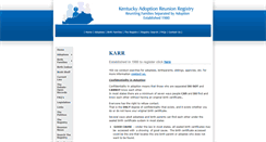 Desktop Screenshot of kyadoptions.com